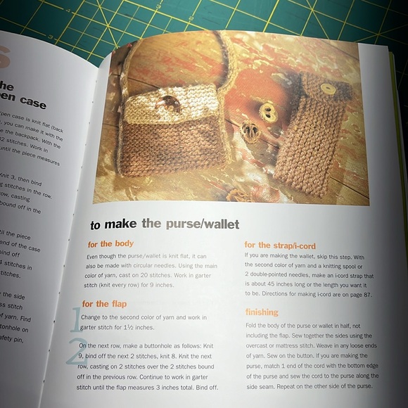 Kids Knitting Book - Picture 4 of 7